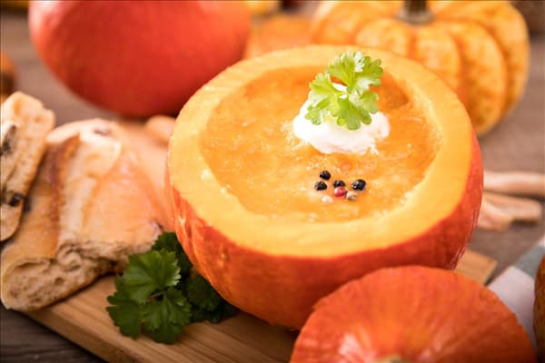 Kürbissuppe