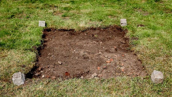 DIY Hochbeet - Abgetragene_erde